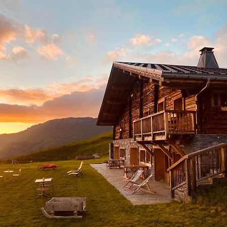 Chambres Et Tables D'Hotes Le Choton A Nono - Col Du Joly Beaufortain Hauteluce Bagian luar foto