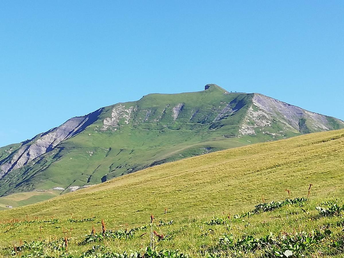 Chambres Et Tables D'Hotes Le Choton A Nono - Col Du Joly Beaufortain Hauteluce Bagian luar foto