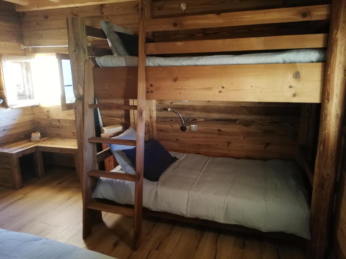Chambres Et Tables D'Hotes Le Choton A Nono - Col Du Joly Beaufortain Hauteluce Bagian luar foto
