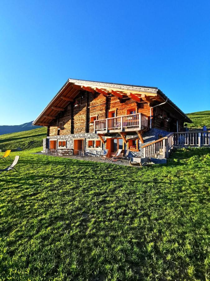 Chambres Et Tables D'Hotes Le Choton A Nono - Col Du Joly Beaufortain Hauteluce Bagian luar foto