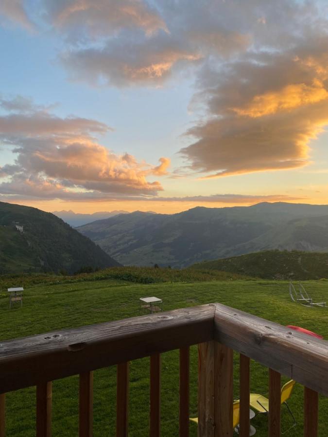 Chambres Et Tables D'Hotes Le Choton A Nono - Col Du Joly Beaufortain Hauteluce Bagian luar foto